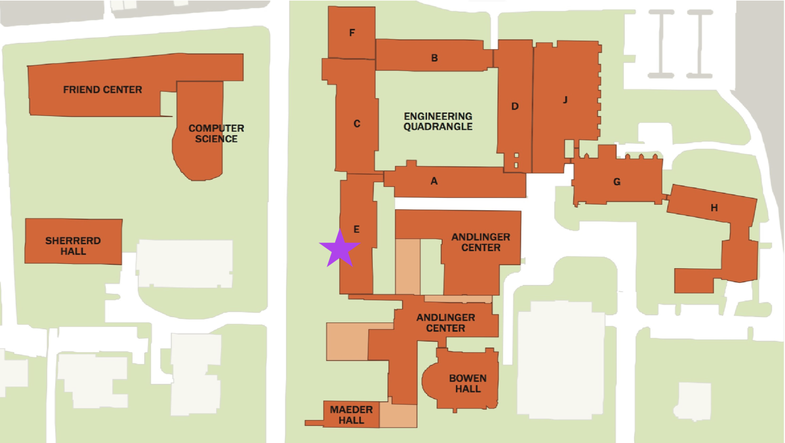 Map of E-Quad